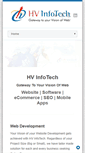 Mobile Screenshot of hvinfotech.com