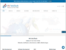 Tablet Screenshot of hvinfotech.com